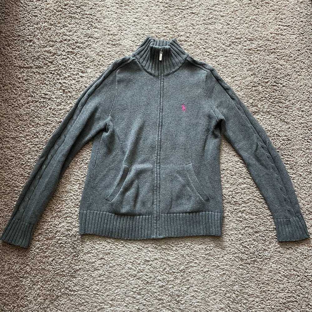 Polo Ralph Lauren Sport 1/4 Zip Sweater Women Size S